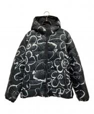 Desigual (デシグアル) DAISYPADDED パッド入りショートオーバーコート ブラック サイズ:XL 未使用品
