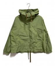 BEAMS PLUS (ビームスプラス) MIL Smock Nylon/Cotton Ripstop Garment Dye グリーン サイズ:S
