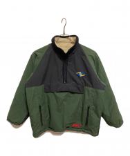 POLO SPORT (ポロスポーツ) リバーシブルハーフジップジャケット グリーン サイズ:M