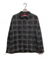 Supreme (シュプリーム) Woven Plaid Shirt ブラック サイズ:M