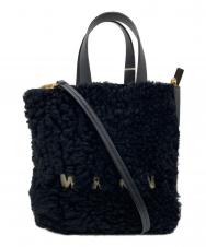 MARNI (マルニ) MUSEO SOFT MINI TOTE BAG ブラック