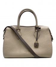 Kate Spade (ケイトスペード) ノット カラーブロック ミディアム サッチェル ベージュ