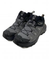 SALOMON (サロモン) X ULTRA 360 LEATHER GTX グレー×ブラック サイズ:27