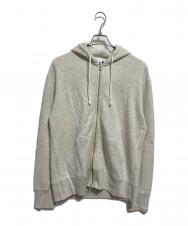 LOOPWHEELER (ループウィラー) BEAMS PLUS (ビームスプラス) SLIM FITジップパーカー ベージュ サイズ:XL