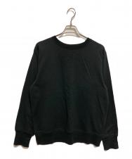 THE NORTHFACE PURPLELABEL (ザ・ノースフェイス パープルレーベル) 10oz Mountain Crew Neck Sweat ブラック サイズ:M
