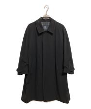 BURBERRY LONDON (バーバリーロンドン) カシミヤアンゴラステンカラーコート ブラック サイズ:94-175-6