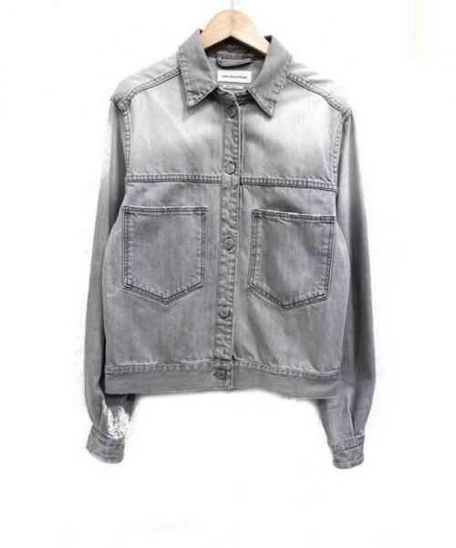 中古 古着通販 Isabel Marant Etoile イザベルマランエトワール デニムジャケット グレー サイズ 36 Barneys Newyork取扱 ブランド 古着通販 トレファク公式 Trefac Fashion