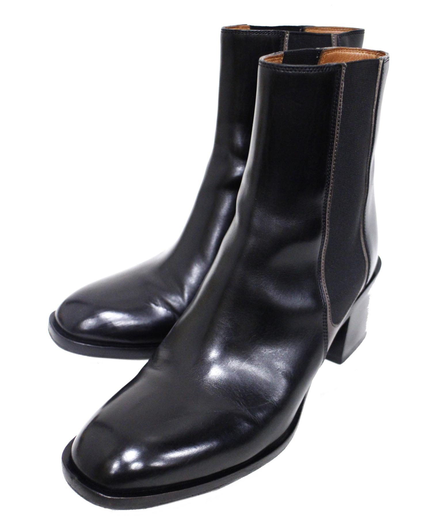 【中古・古着通販】SARTORE (サルトル) サイドゴアブーツ ブラック サイズ:37 Side goa boots SR3013｜ブランド