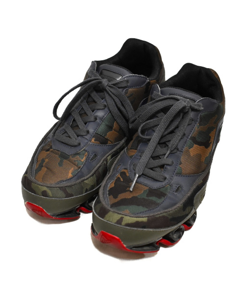 中古 古着通販 Adidas By Raf Simons Bounce アディダス バイ ラフシモンズ バウンス ラフシモンズバウンド カーキ ブラック サイズ 27 5 B ブランド 古着通販 トレファク公式 Trefac Fashion