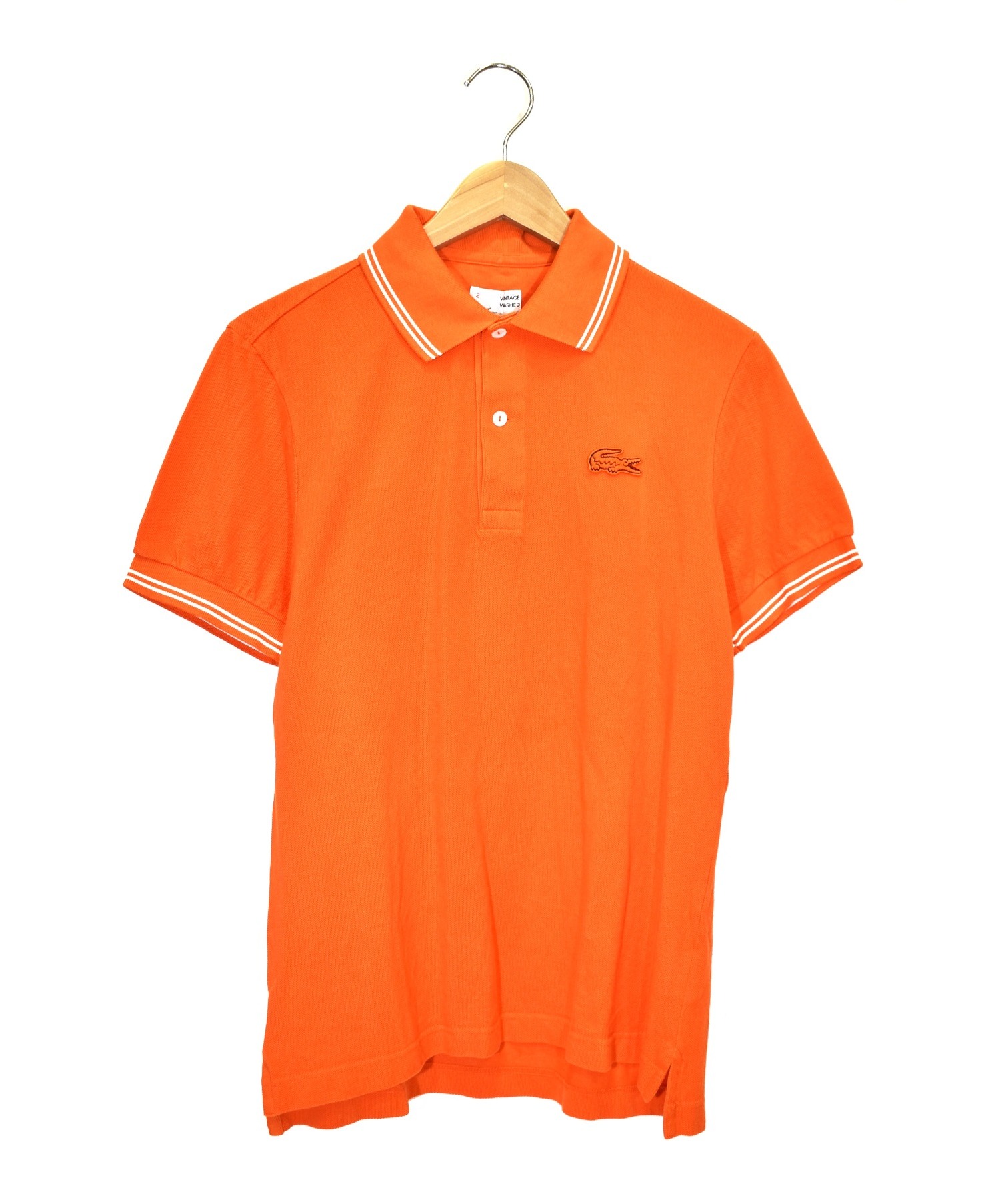【中古・古着通販】LACOSTE (ラコステ) ポロシャツ オレンジ サイズ:2 未使用品｜ブランド・古着通販 トレファク公式【TREFAC