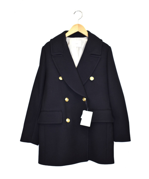 中古 古着通販 Iena イエナ コリデールwクロスpコート ネイビー サイズ 38 未使用品 ブランド 古着通販 トレファク公式 Trefac Fashion