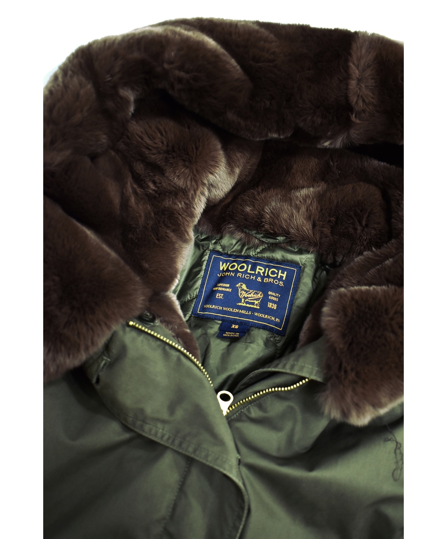 中古 古着通販 Woolrich ウールリッチ ライナー付モッズコート オリーブ サイズ Xs ブランド 古着通販 トレファク公式 Trefac Fashion