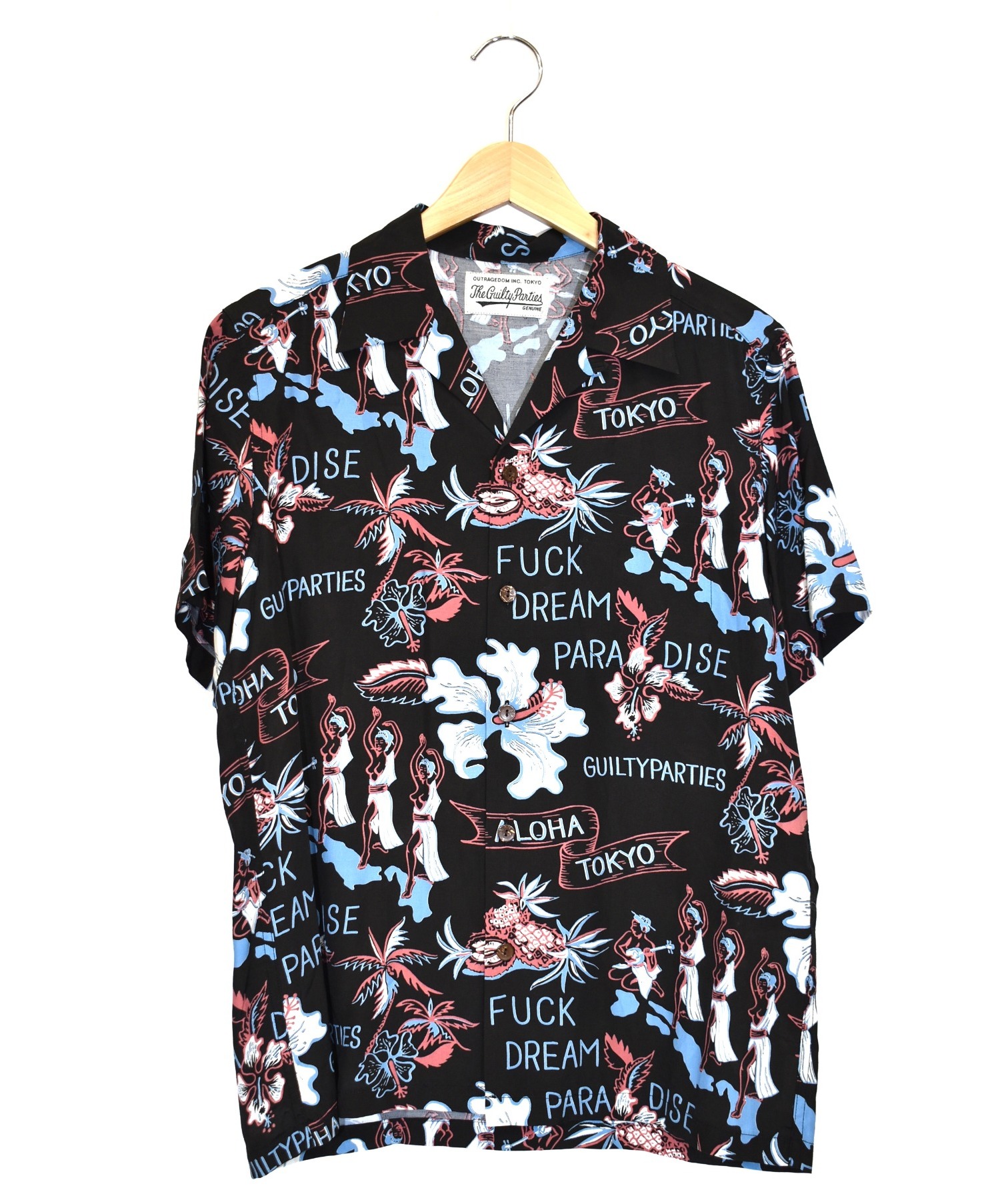 中古 古着通販 Wacko Maria ワコマリア アロハシャツ ブラック サイズ M ブランド 古着通販 トレファク公式 Trefac Fashion