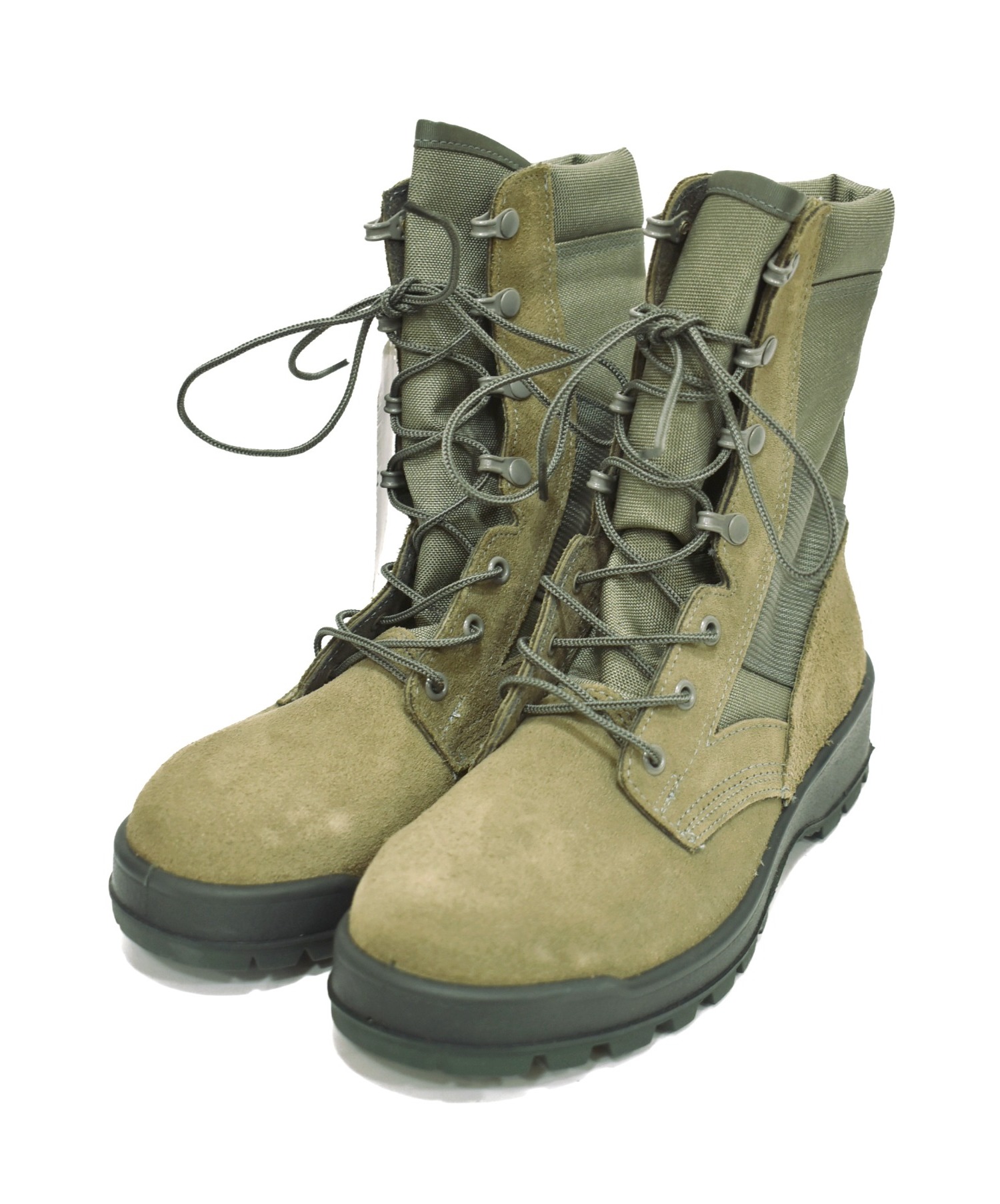中古 古着通販 Belleville Shoe ベルヴィル ミリタリーブーツ カーキ サイズ 7 ブランド 古着通販 トレファク公式 Trefac Fashion