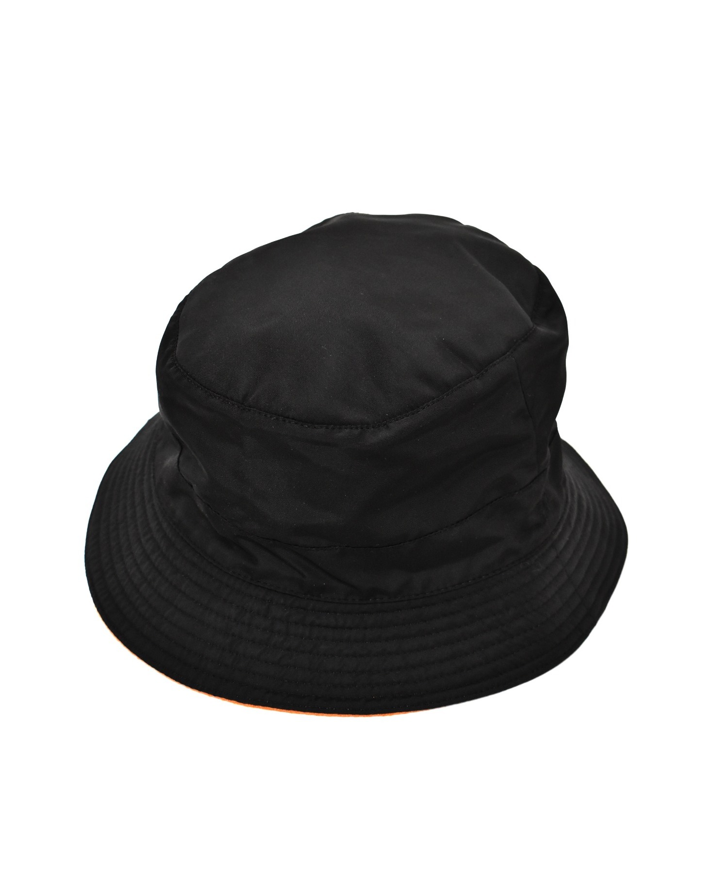 HERMES/エルメス 帽子バケットハット ブラウン系 レザー(羊皮)サイズ58