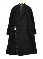 SOSHIOTSUKI（ソウシオオツキ）の古着「PEEKING COAT」｜ブラック