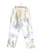 COMME des GARCONS HOMME PLUS（コムデギャルソンオムプリュス)）の古着「Metallic painted trousers」｜シルバー