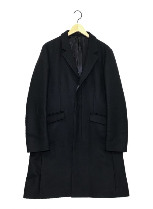 KNOTT（ノット）KNOTT (ノット) メルトンチェスターコート ブラック サイズ:2の古着・服飾アイテム