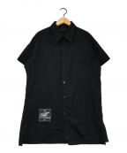 s'yte Yohji Yamamoto（サイト ヨウジヤマモト）の古着「S/Sシャツ」｜ブラック