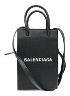 BALENCIAGA（）の古着「ミニショッピングバッグ」｜ブラック