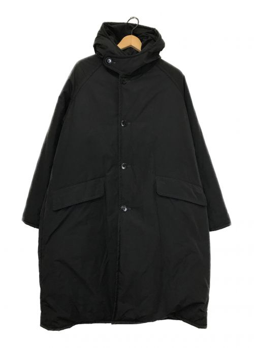 COMOLI（コモリ）COMOLI (コモリ) インサレーション フーデッドコート ブラック サイズ:1の古着・服飾アイテム