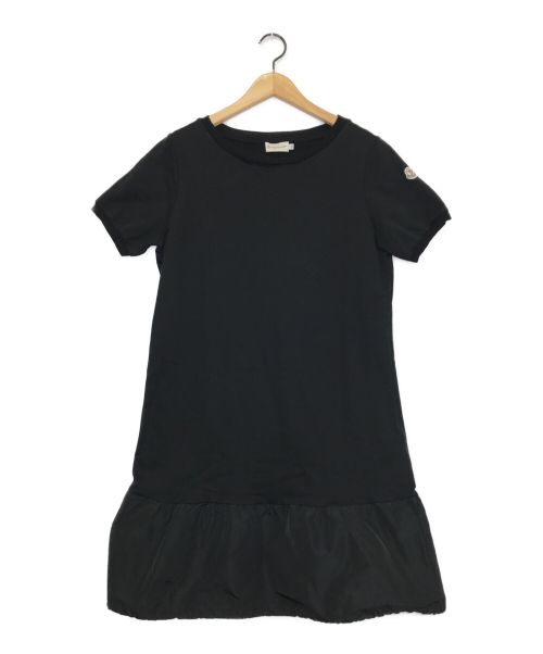 MONCLER（モンクレール）MONCLER (モンクレール) ABITOカットソーワンピース ブラック サイズ:Mの古着・服飾アイテム