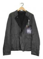 SUNSEAサンシー）の古着「Spec Reversible Linen Jacket」｜グレー