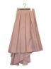 CELINE (セリーヌ) アシンメトリープリーツスカート ピンク サイズ:SK：37800円
