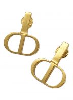 Christian Diorクリスチャン ディオール）の古着「MONTAIGNE EARRINGS」｜ゴールドカラー