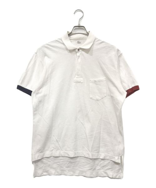 45R（フォーティーファイブアール）45R (フォーティーファイブアール) ポロシャツ ホワイト サイズ:3の古着・服飾アイテム