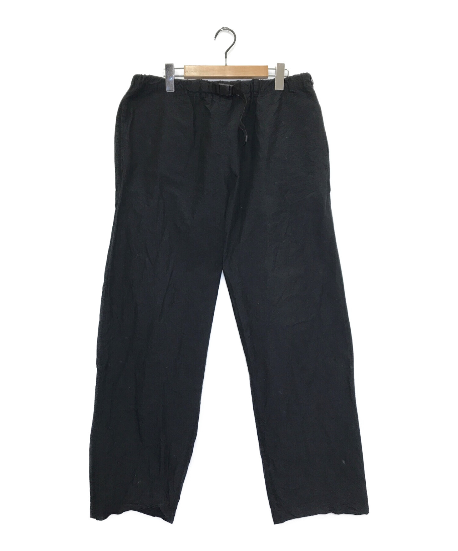 ENNOY Ripstop Easy Pants BLACK Lサイズ-