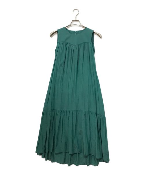 ANAYI（アナイ）ANAYI (アナイ) ブラウスワンピース グリーン サイズ:36の古着・服飾アイテム