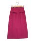 ANAYI (アナイ) ウール調合繊ペプラム スカート ピンク サイズ:34：8000円