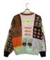 TTT MSW (ティーモダンストリートウェア) Patchwork pullover knit ピンク サイズ:M：16800円
