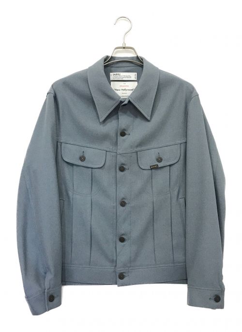 DAIRIKU（ダイリク）DAIRIKU (ダイリク) レギュラーポリエステルジャケット ブルー サイズ:Fの古着・服飾アイテム