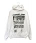 NISHIMOTO IS THE MOUTH（ニシモトイズザマウス）の古着「PROPHET COIN HOODIE」｜ホワイト