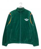 hysteric glamour×SUPREMEヒステリックグラマー×シュプリーム）の古着「Velour Track Jacket」｜グリーン