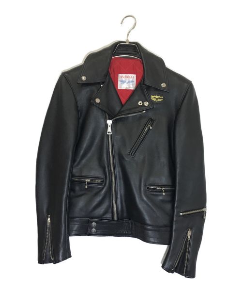 Lewis Leathers（ルイスレザース）Lewis Leathers (ルイスレザース) サイクロンライダースジャケット ブラック サイズ:UK32の古着・服飾アイテム