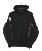 SUPREME（）の古着「Multi Logo Hooded Sweatshirt 」｜ブラック