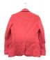 COMME des GARCONS HOMME PLUS (コムデギャルソンオムプリュス) ポリ縮絨カッティングデザインジャケット ピンク サイズ:S 未使用品：37800円