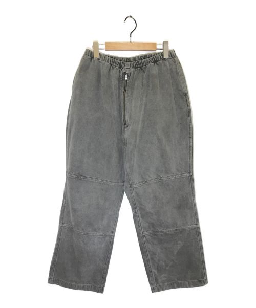 SEEALL（シーオール）SEEALL (シーオール) Zip track pants グレー サイズ:２ 未使用品の古着・服飾アイテム