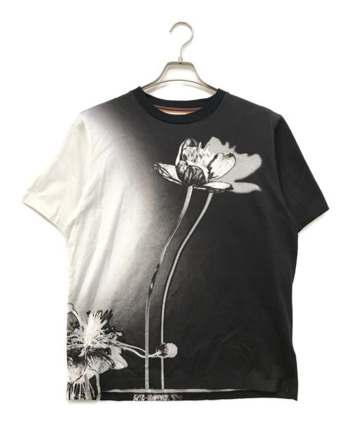 PAUL SMITH（ポールスミス）PAUL SMITH (ポールスミス) Shadow Floral Tシャツ ブラック サイズ:Lの古着・服飾アイテム