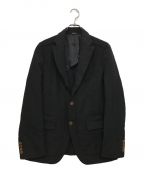 COMME des GARCONS HOMME DEUXコムデギャルソン オム ドゥ）の古着「縮絨テーラードジャケット」｜ブラック