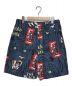 WACKO MARIA×BlackEyePatch (ワコマリア×ブラックアイパッチ) Hawaiian shorts ネイビー サイズ:M：19800円
