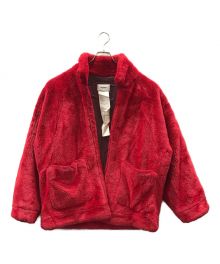doublet（ダブレット）の古着「19AW HAND PAINTED FUR JACKET」｜レッド