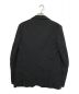 COMME des GARCONS HOMME DEUX (コムデギャルソン オム ドゥ) 製品染リング付2Bジャケット ブラック サイズ:L：42000円