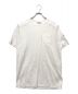 MONCLER（モンクレール）の古着「ジグザグステッチTシャツ」｜ホワイト