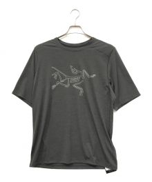 ARC'TERYX（アークテリクス）の古着「コーマック ロゴ Tシャツ」｜グレー