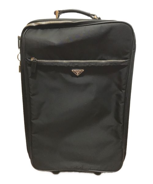 PRADA（プラダ）PRADA (プラダ) スーツケース ブラック サイズ:下記参照の古着・服飾アイテム