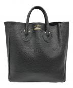 YOUNG & OLSEN The DRYGOODS STORE）の古着「EMBOSSED TOTE M」｜ブラック